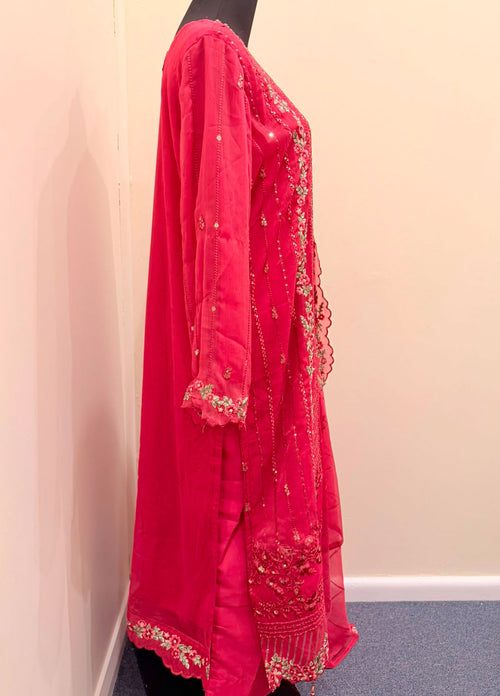 Luxury Chiffon Embroidery 3-Piece