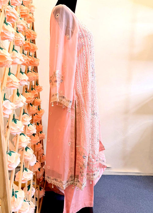 Luxury Chiffon Embroidery 3-Piece