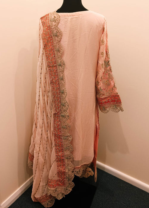 Luxury Chiffon Embroidered 3-Piece