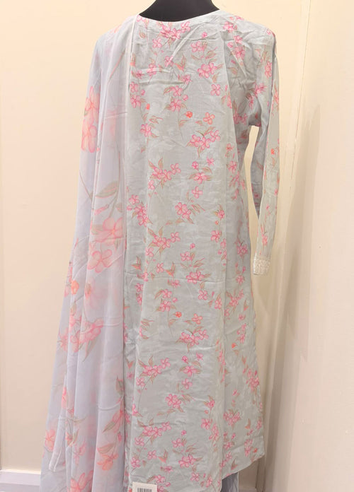 Luxury Cotton Embroidered 3-Piece