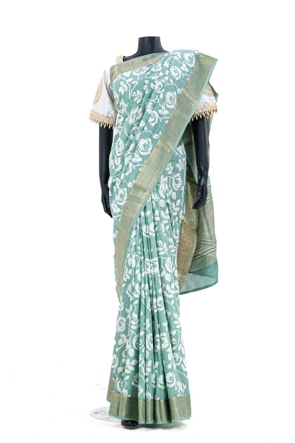 Half Silk Sharee