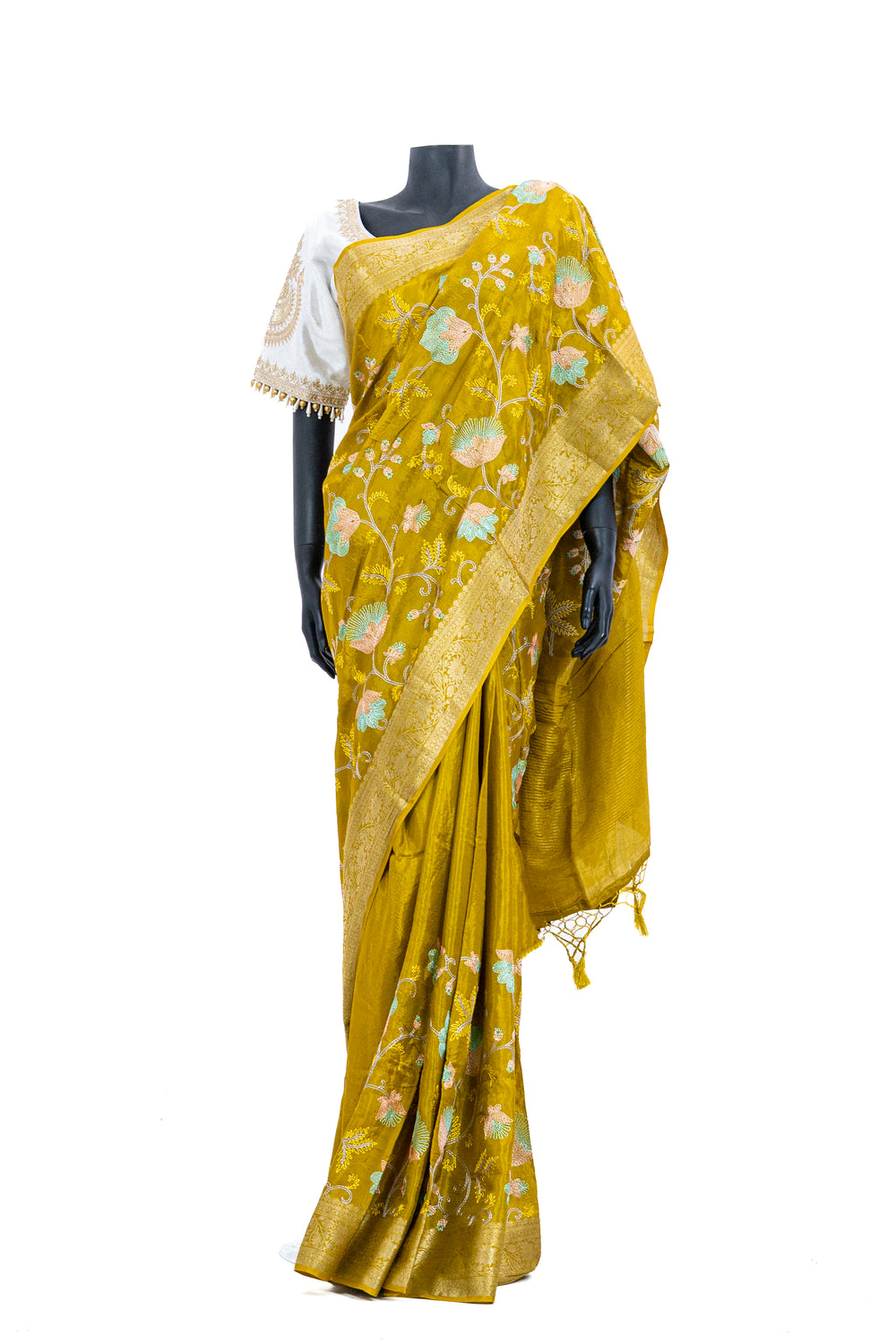 Silk Khaddi Kaj kora Sharee