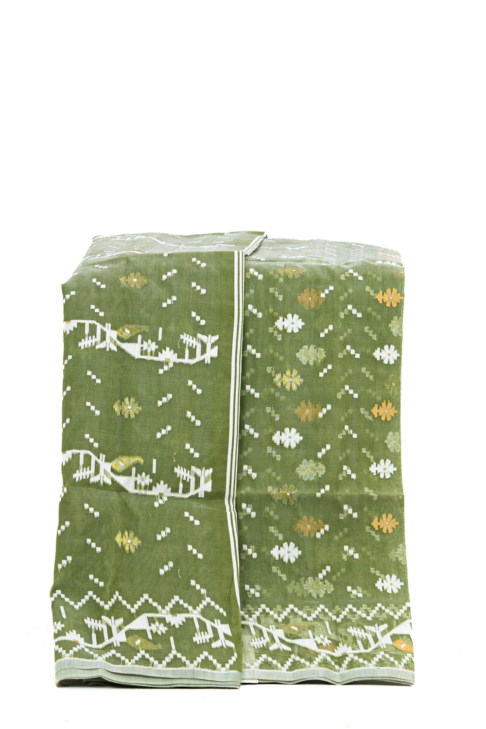 Jamdani Half-Silk