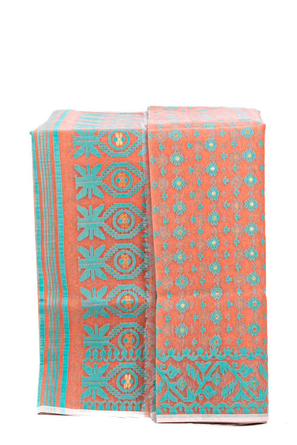 Jamdani Half-Silk