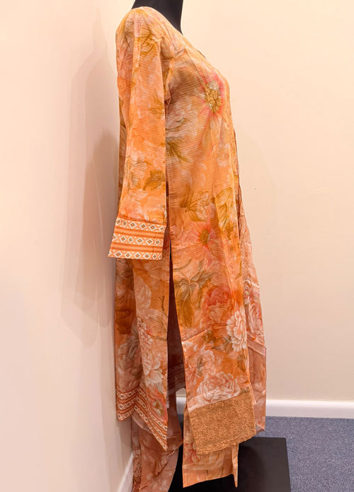 Luxury Cotton Embroidered 3-Piece