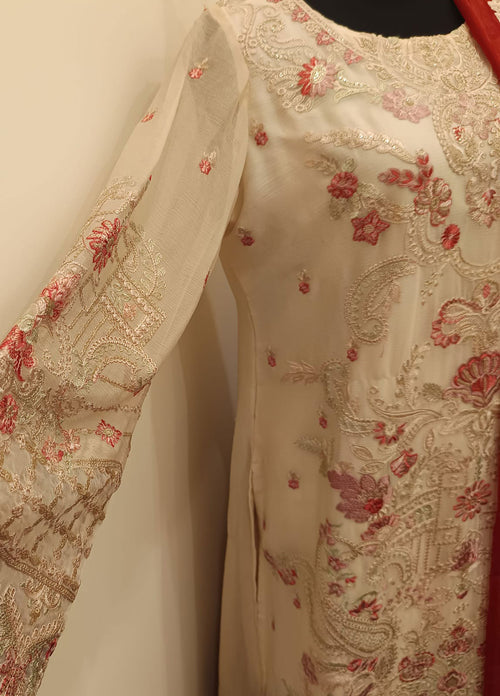 Luxury Chiffon Embroidered 3-Piece
