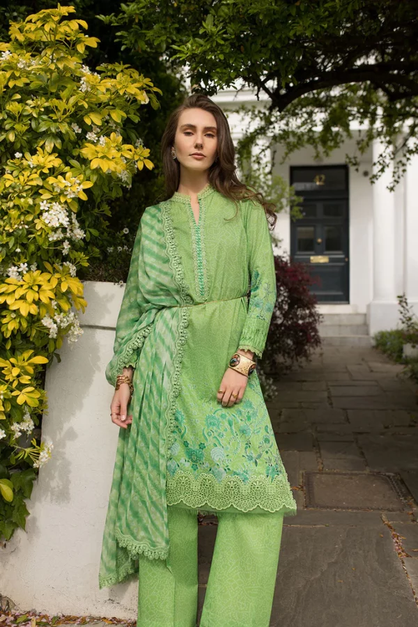 Luxury Cotton Embroidered 3-Piece