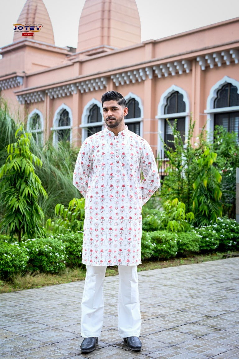 Cotton Mix Panjabi